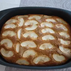 Cornish Cake with Apples