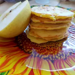 Apple Pancakes with Coconut Oil and Cinnamon