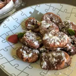 Chocolate Donuts with Baking Powder