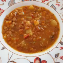 Lentil Stew with Smoked Bacon