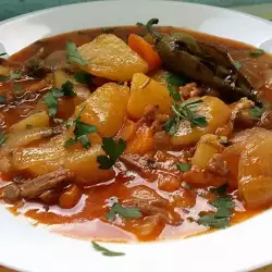 Stew with peppers