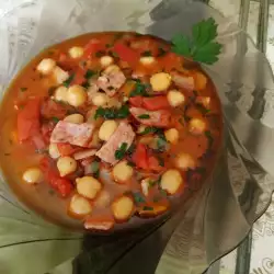 Chickpea and Bacon Stew