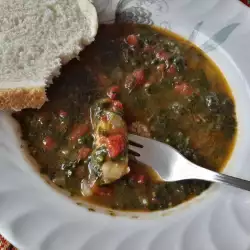 Spinach Stew with Flour