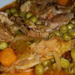Village-Style Dish with Peas