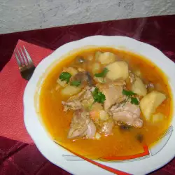 Stew with Pork and Leeks