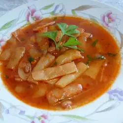 Stew with parsley