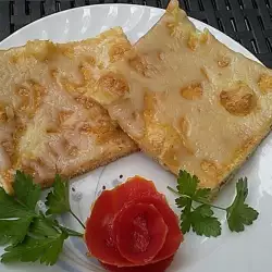 Omelette with flour
