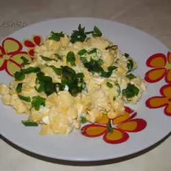 Scrambled Eggs with thyme