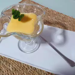 Egg Custard with Butter and Vanilla