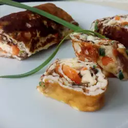 Egg Roll with Carrots