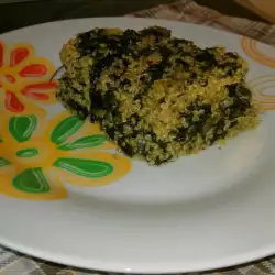 Oven-Baked Quinoa with Spinach
