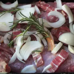 Rabbit with Onions