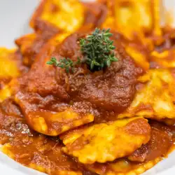 Genoa-Style Ravioli with Ragout (Tocco)