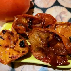 Caramelized Persimmons with Honey