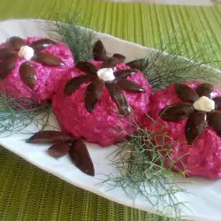 Beetroot and Cottage Cheese Spread