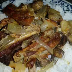 Baked Ribs with Onions