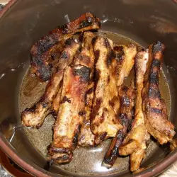 Ribs with marjoram