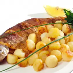 Fish and Potatoes with Oregano