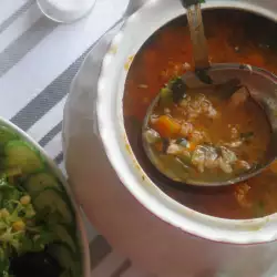 Fish Soup with carrots