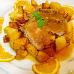Pork with Sauce and Oranges