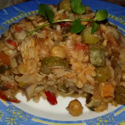 Fish Pie with peppers