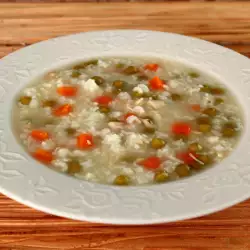 Peas and Rice Soup