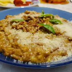 Risotto with porcini