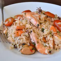 Seafood and Tomato Risotto