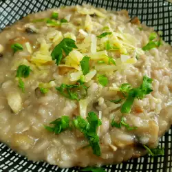 Risotto with parmesan