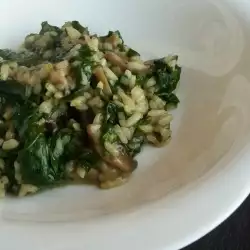 Risotto with thyme