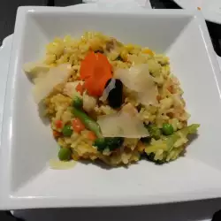 Risotto with Chicken and Corn