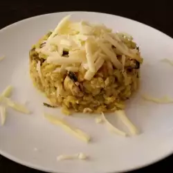 Risotto with wine
