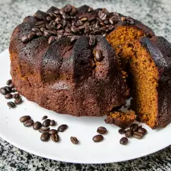 Egg-Free Sponge Cake with Coffee