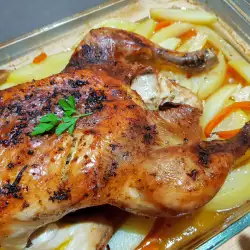Chicken and Potatoes with Carrots