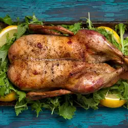 Oven-Baked Duck with Lemons