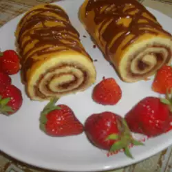Swiss Roll with eggs