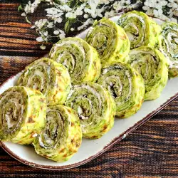 Zucchini Roll with Dill