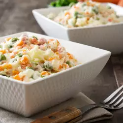 Homemade Russian Salad