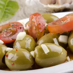 Healthy Appetizer with Olives
