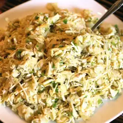 Cabbage Salad with celery