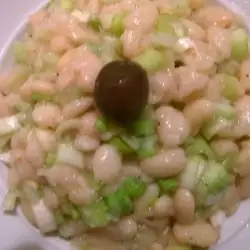 Vegan salad with Lemons