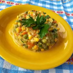 Salad with Corn and Mustard