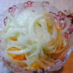 Vegetable Salad with honey