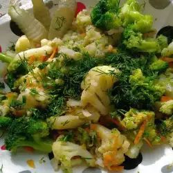 Vegetable Salad with soy sauce