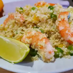 Shrimp with Peppers