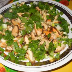 Seafood with Parsley
