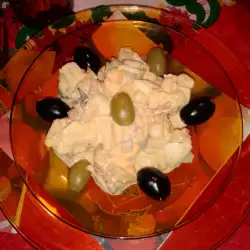 Potato Salad with Mayo and Olives