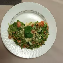 Vegetable Salad with arugula