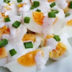 Spring Appetizer with Eggs