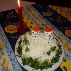 New Year’s Salad with Mayonnaise